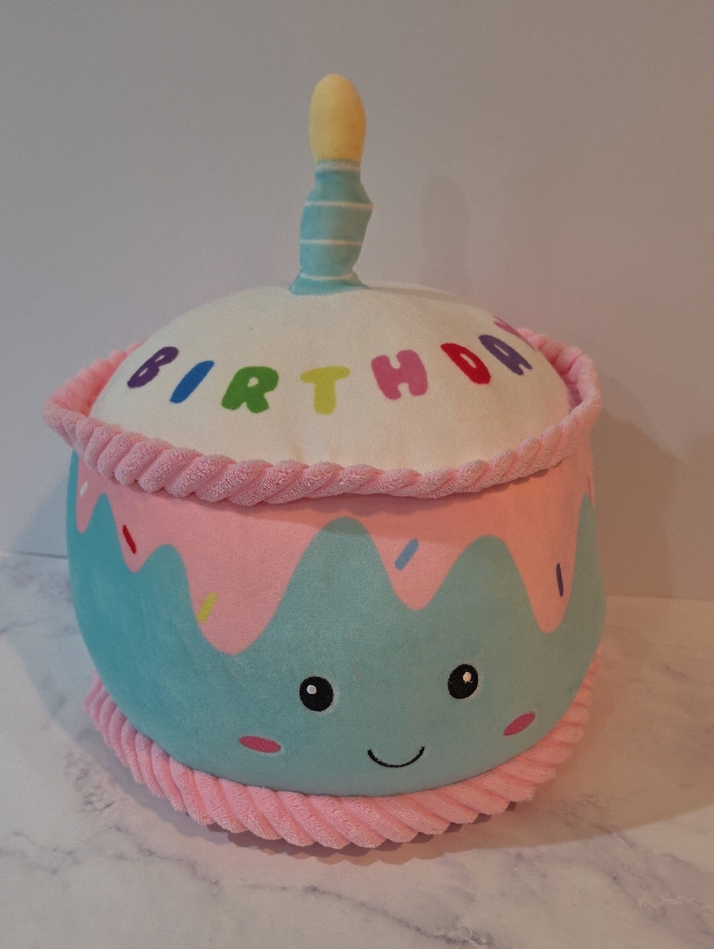 Smoochy Pals Cute Birthday Cake Plush Toy